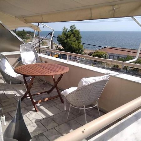 Super View Seafront Apartment 네아 미카니오나 외부 사진