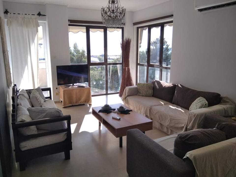 Super View Seafront Apartment 네아 미카니오나 외부 사진